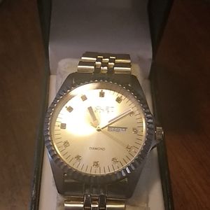 August Steiner diamond watch